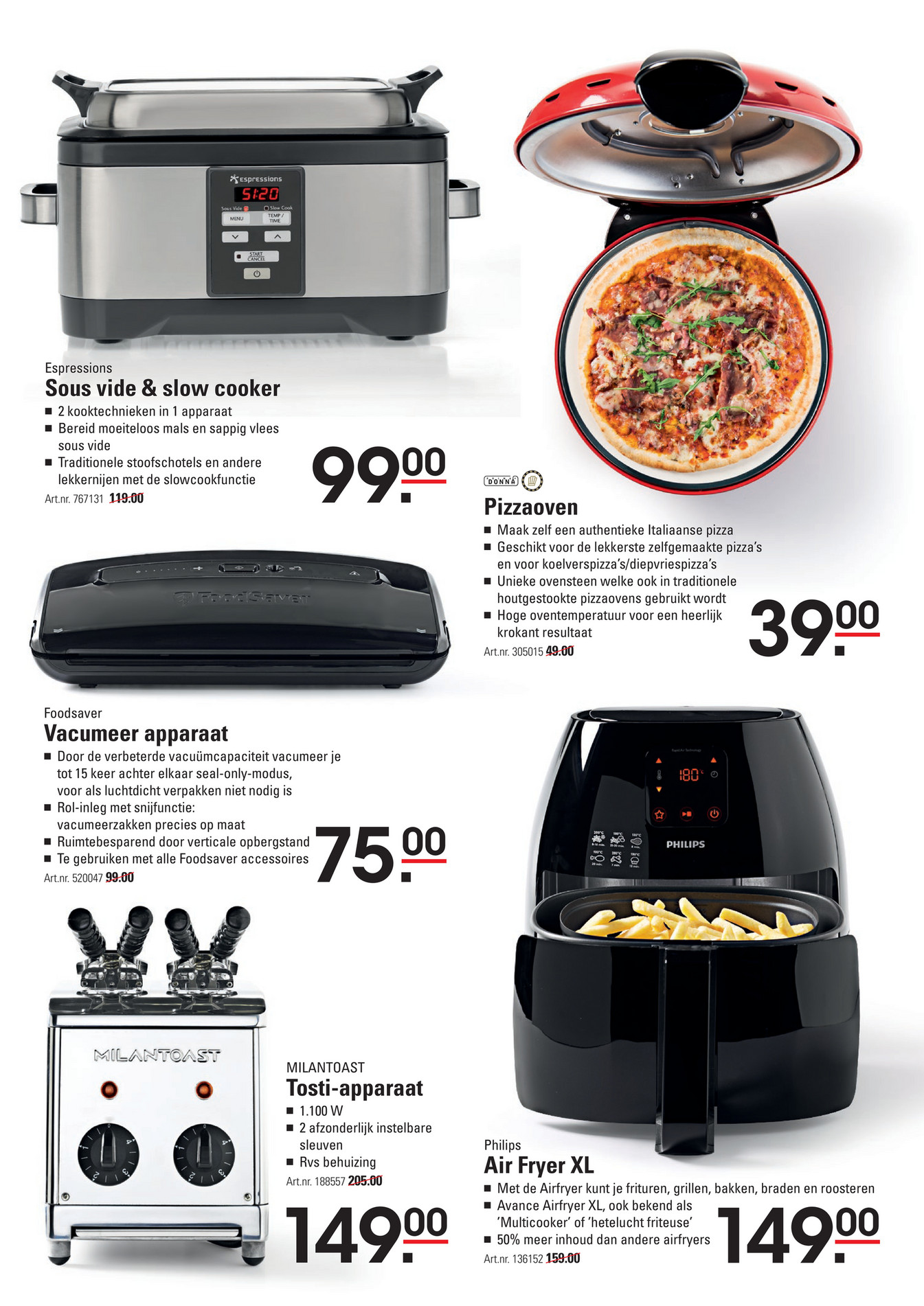 Sligro airfryer